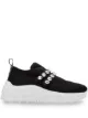 Image 1 of Miu Miu crystal-embellished chunky sneakers