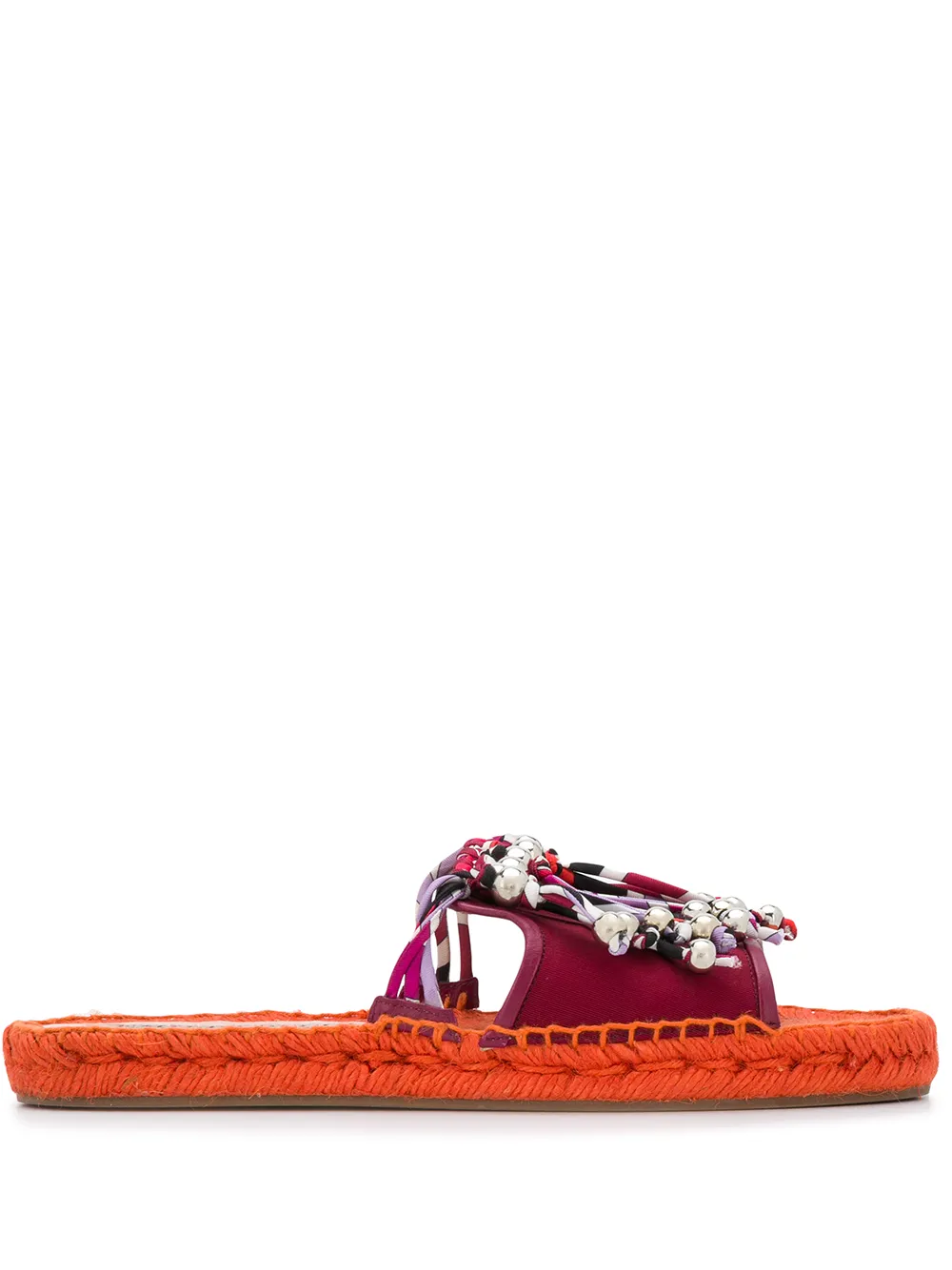 фото Emilio pucci босоножки с бахромой
