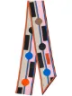 Image 1 of Emilio Pucci geometric print silk scarf