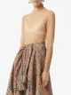 Burberry crystal-embellished tulle bodysuit