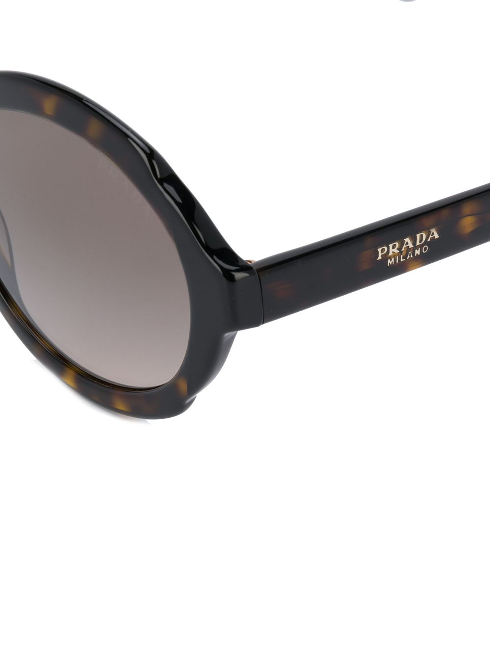 фото Prada Eyewear солнцезащитные очки черепаховой расцветки