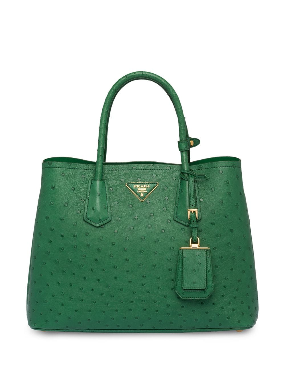 Prada 'double' Handtasche In Green