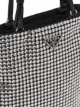Prada crystal-embellished tote