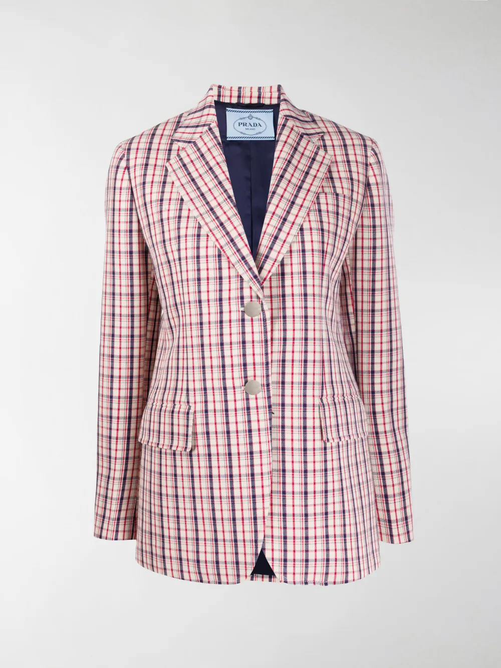 Prada Jacket Single-breasted In Neutrals