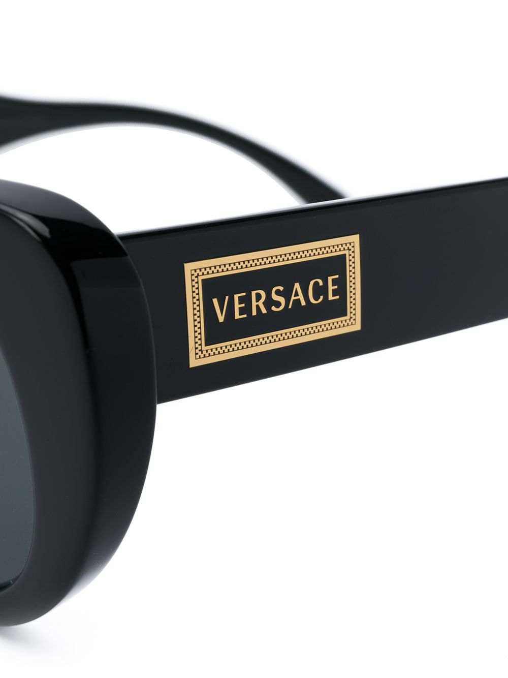 фото Versace Eyewear солнцезащитные очки в оправе 'кошачий глаз'