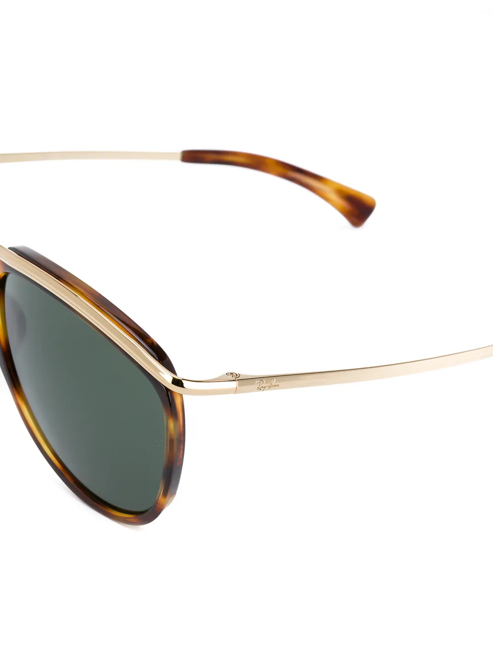 Ray-Ban Olympian zonnebril met piloten montuur Bruin