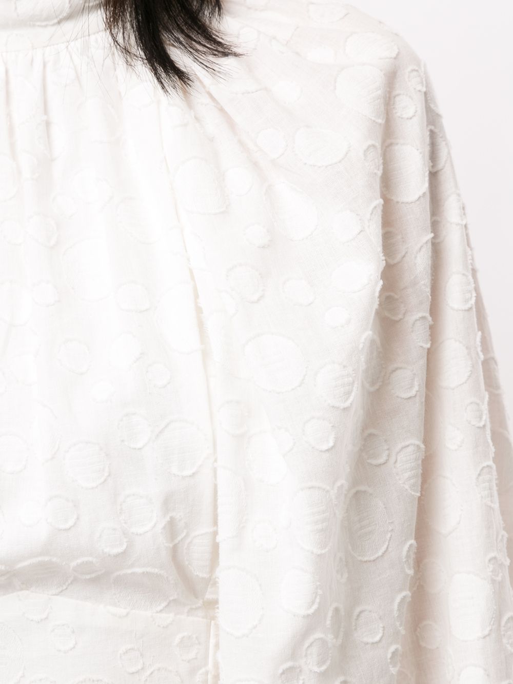 фото Acler укороченная блузка varden с вышивкой