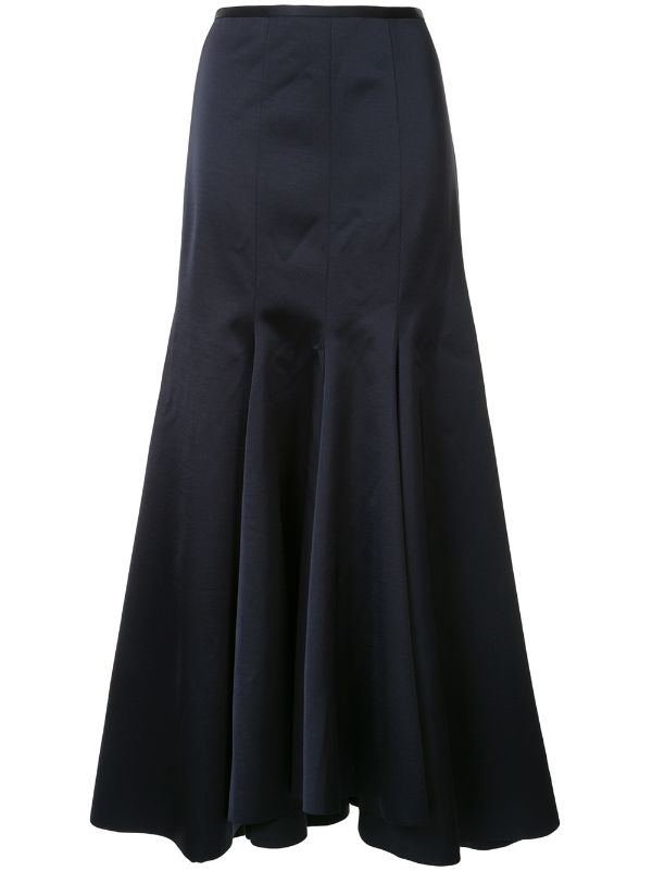 a line maxi skirt