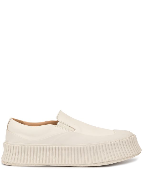 jil sander white shoes