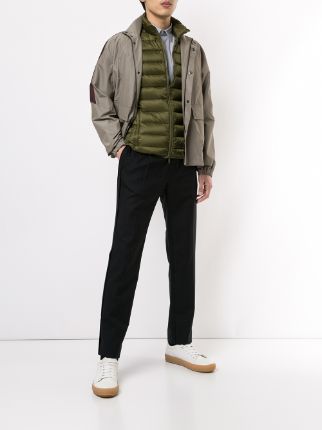 lightweight side-stripe jacket展示图