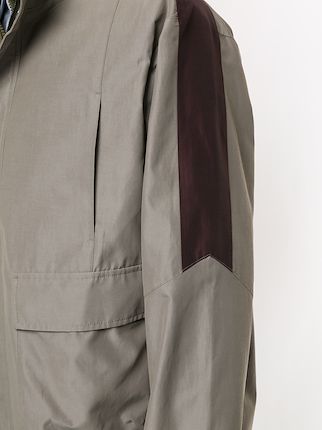 lightweight side-stripe jacket展示图