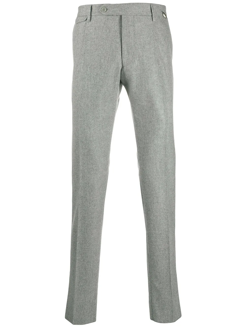 Tagliatore Slim Fit Tailored Trousers In Grey