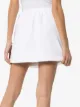 Terry cotton-terry wrap skirt