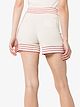 Odyssee stripe trim knit shorts