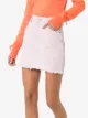 Miu Miu crystal-embellished denim mini skirt