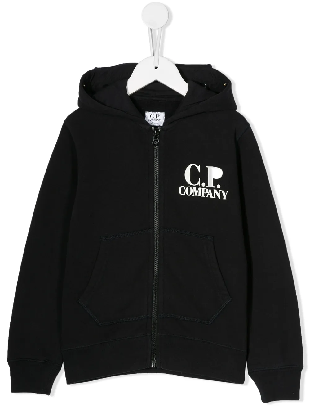 cp company goggle zip hoodie