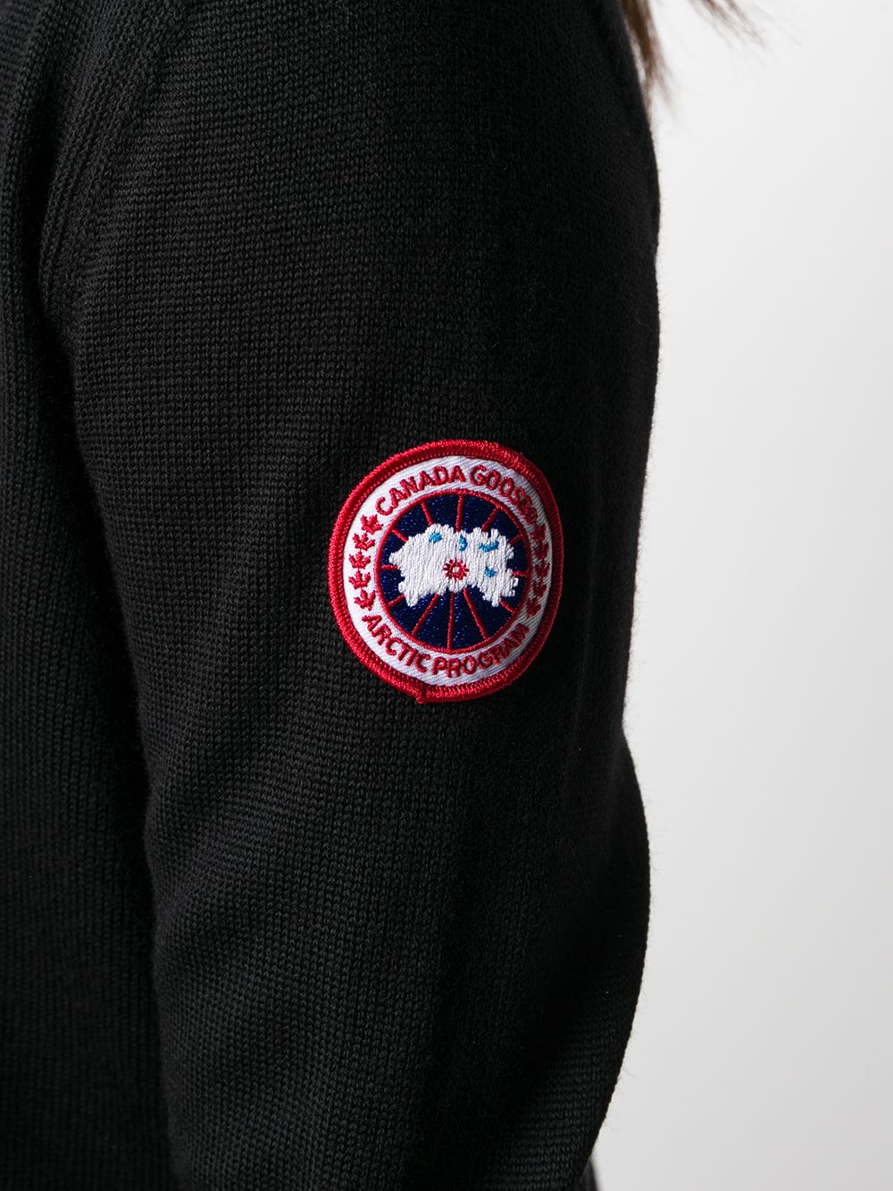 фото Canada Goose трикотажный джемпер с высоким воротником