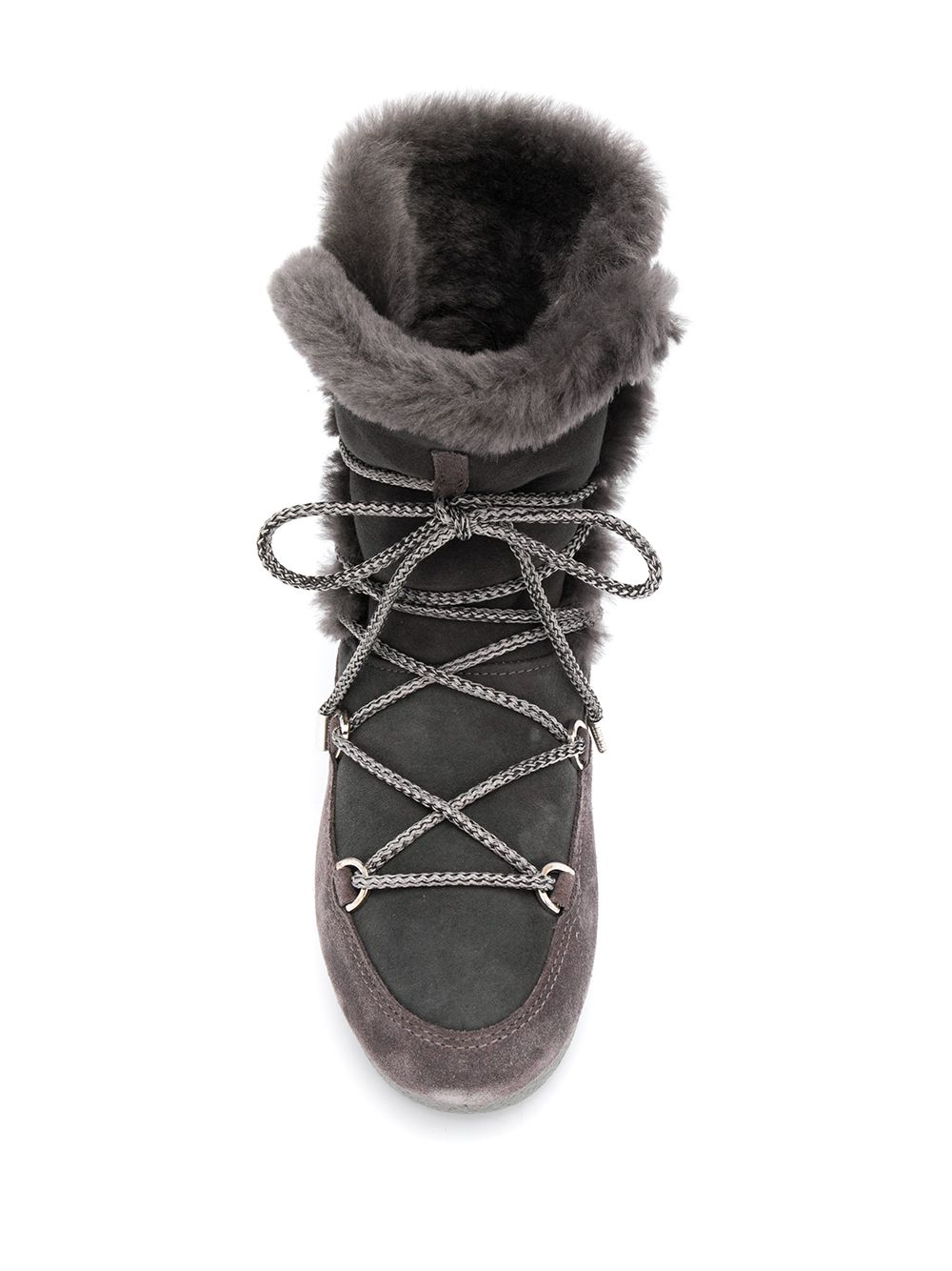 фото Moon boot зимние ботинки с оторочкой из овчины