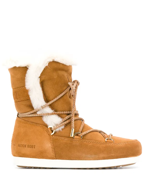 shearling snow boots
