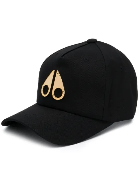 Moose Knuckles metallic logo Icon cap 