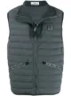 Image 1 of Stone Island logo padded gilet