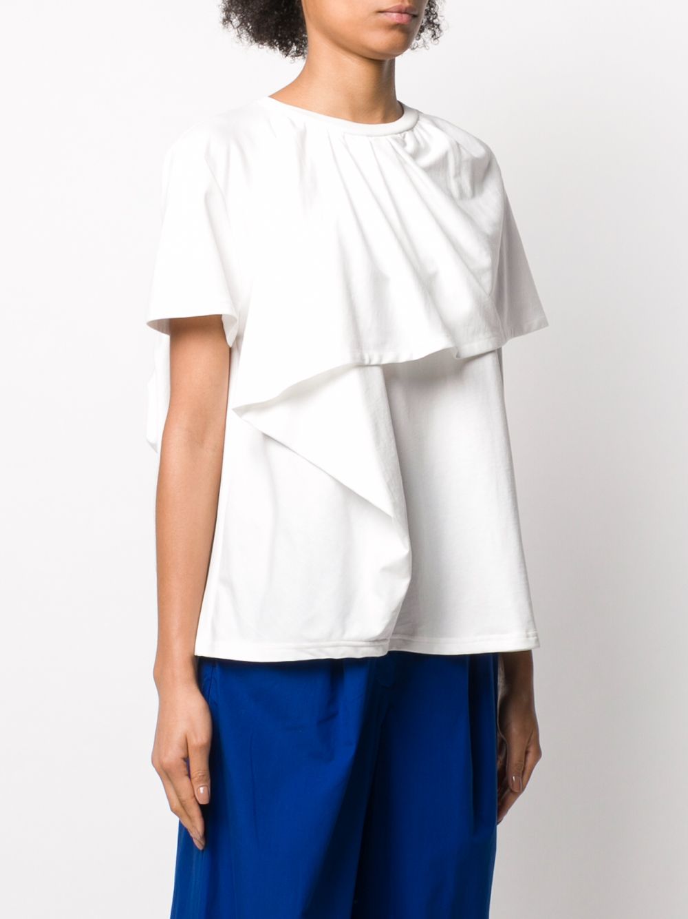 фото Christian wijnants teva draped front t-shirt