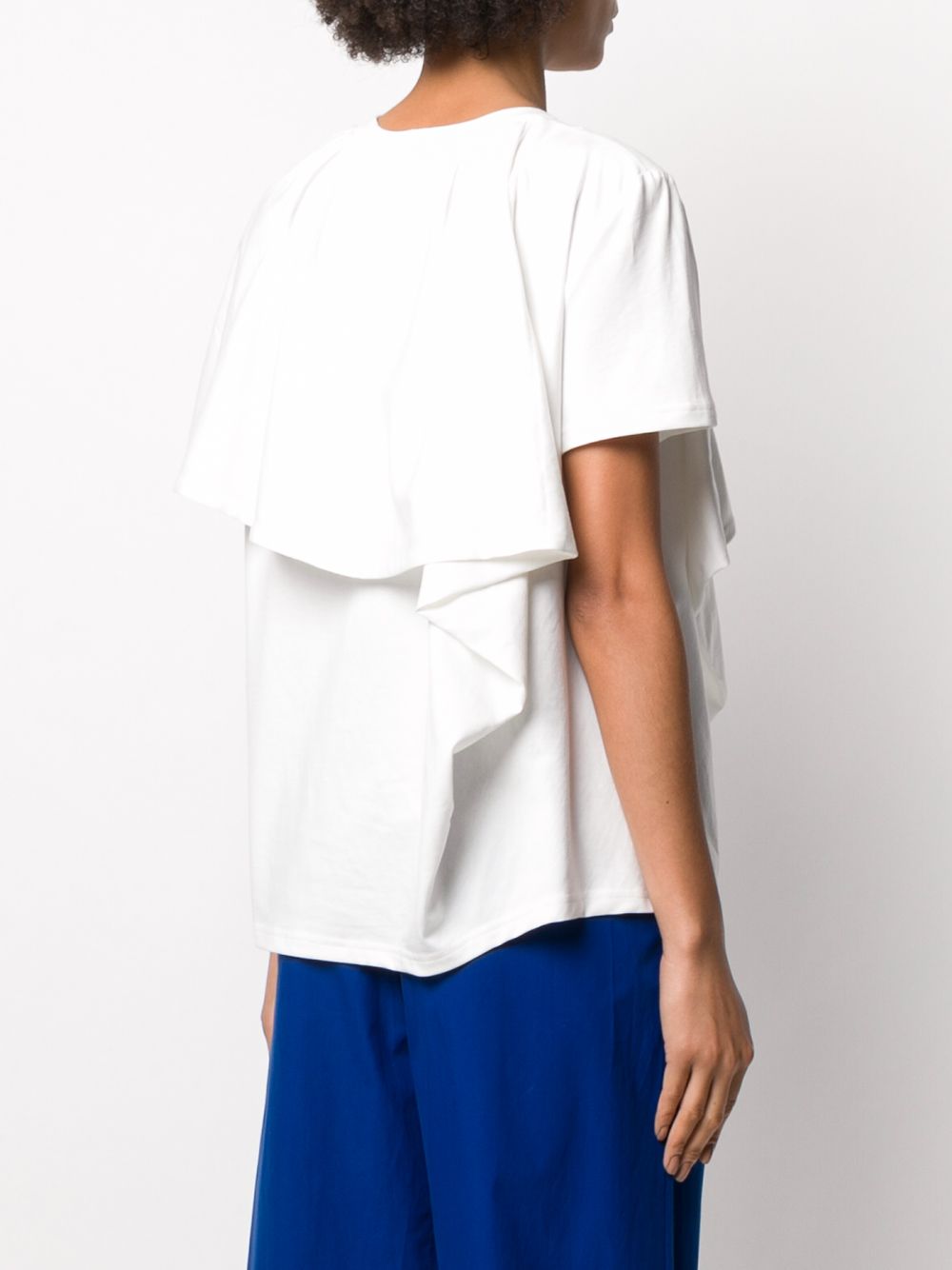 фото Christian wijnants teva draped front t-shirt