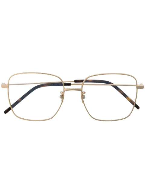 Saint Laurent Eyewear lentes con armazón cuadrada SL314