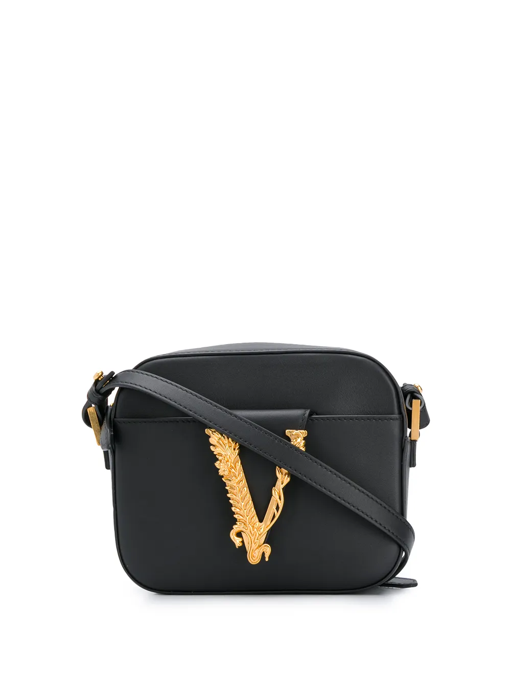Versace Black Virtus Camera Bag ModeSens