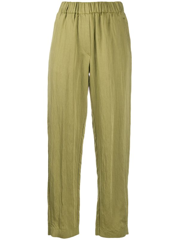 loose fit elasticated trousers