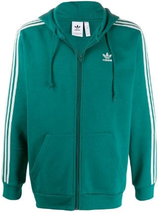 green adidas zip up hoodie