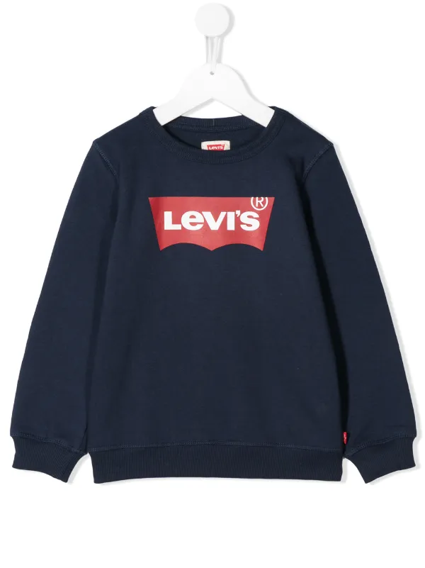 levi's sweatshirt blue