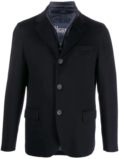 Herno down layered blazer
