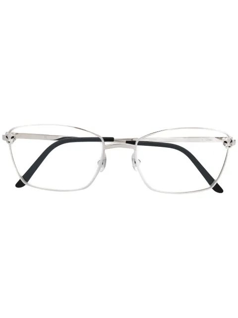 Cartier Eyewear 'Panthère' Brille mit eckigem Gestell