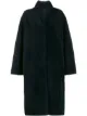 Image 1 of Liska textured mid-length coat