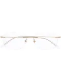 Montblanc rimless eye-glasses - Metallic