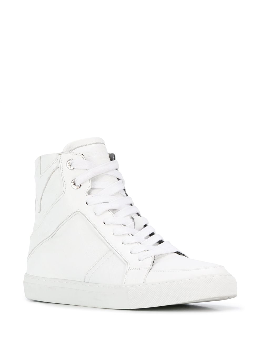 Zadig&Voltaire High Flash lace-up Sneakers - Farfetch