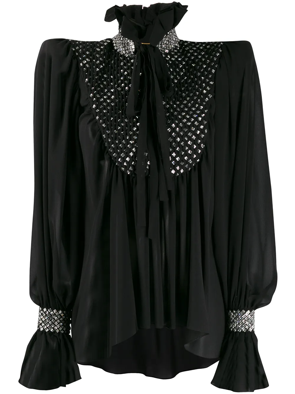 Saint Laurent Verzierter Bluse PNoRF 3eGMh Saint Laurent Verzierter Bluse PNoRF 3eGMh