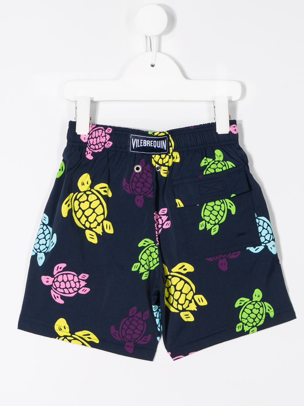 фото Vilebrequin Kids плавки-шорты с принтом Turtle