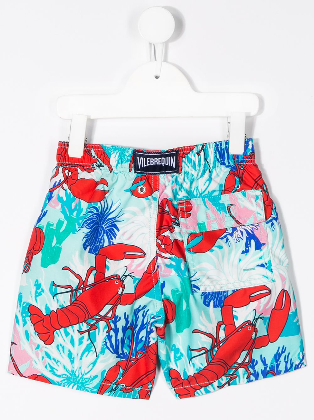 фото Vilebrequin Kids плавки-шорты с принтом Coral Lobster
