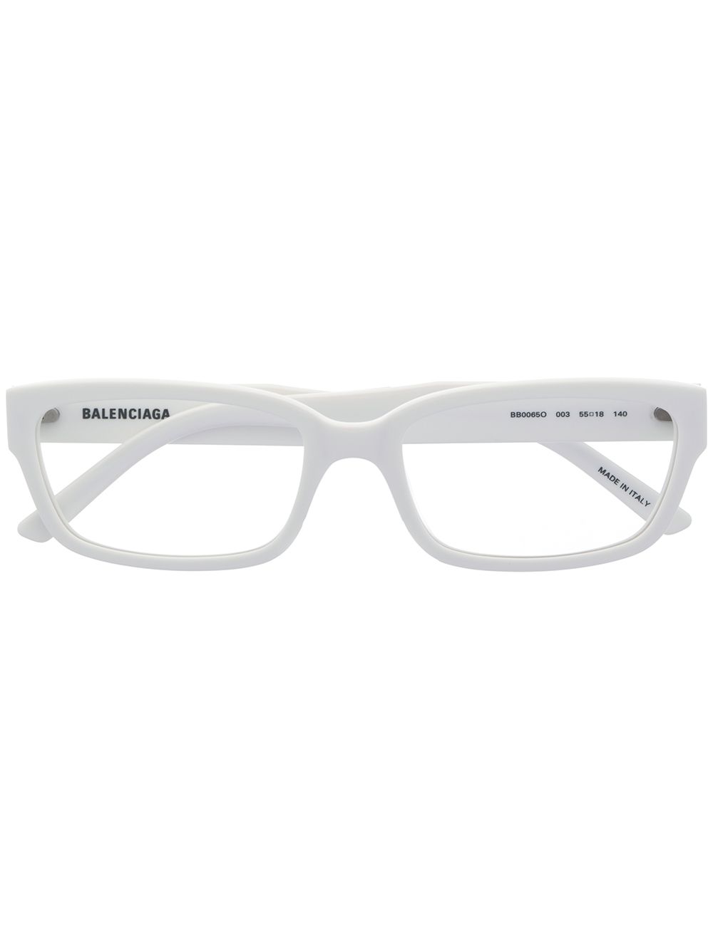 BALENCIAGA RECTANGULAR FRAME GLASSES