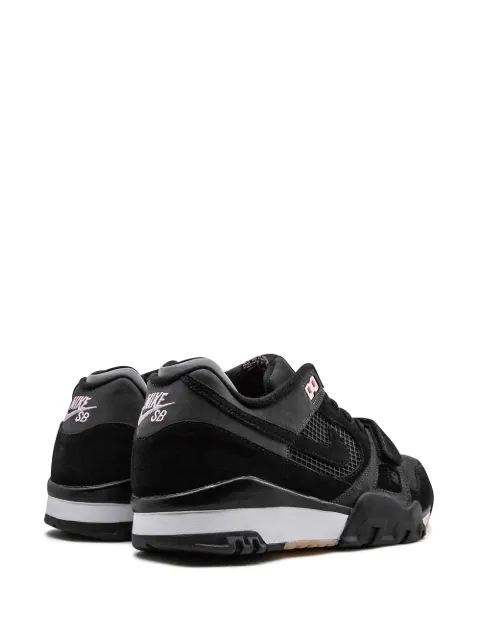 mens black nike air trainers