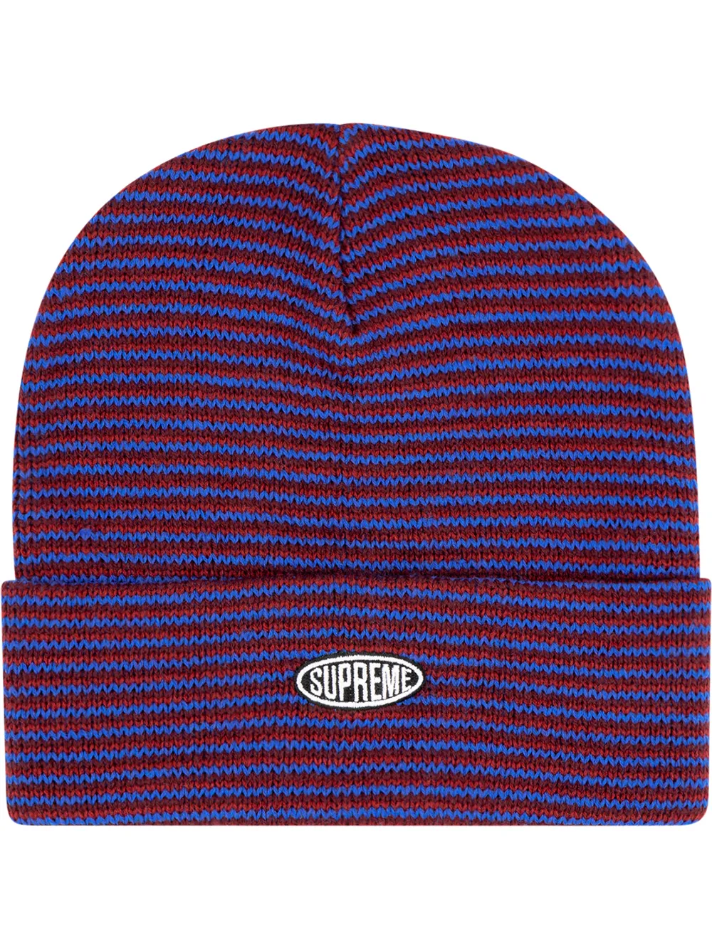 supreme zig zag stripe beanie