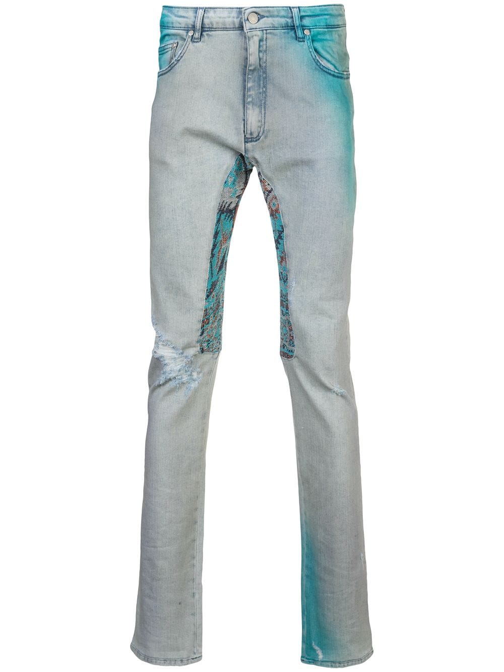 ALCHEMIST AZTEC PANEL SKINNY JEANS