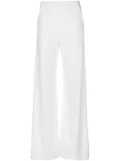 Paula Knorr flared style trousers - White