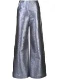 Paula Knorr flared style trousers - Blue
