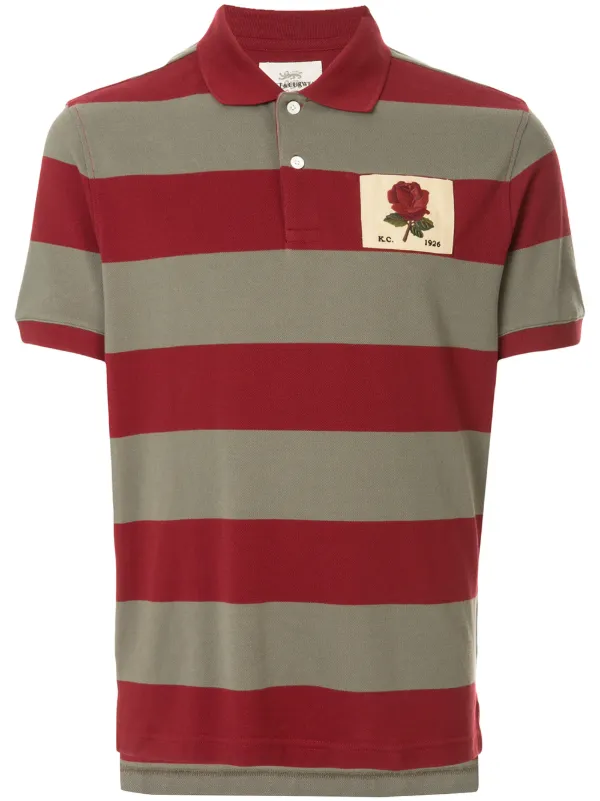 rose polo shirt