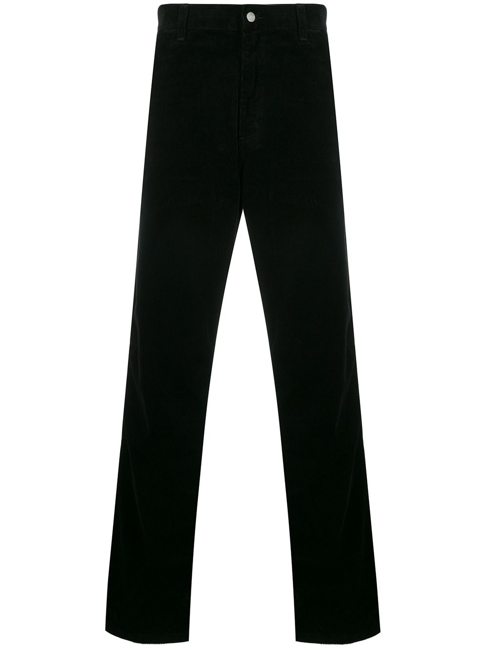 Carhartt X Pop Trading Co Corduroy Trousers In Black
