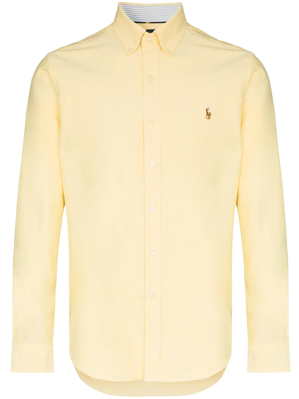 Image 1 of Polo Ralph Lauren logo-embroidered button-down shirt