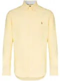 Polo Ralph Lauren logo-embroidered button-down shirt - Yellow